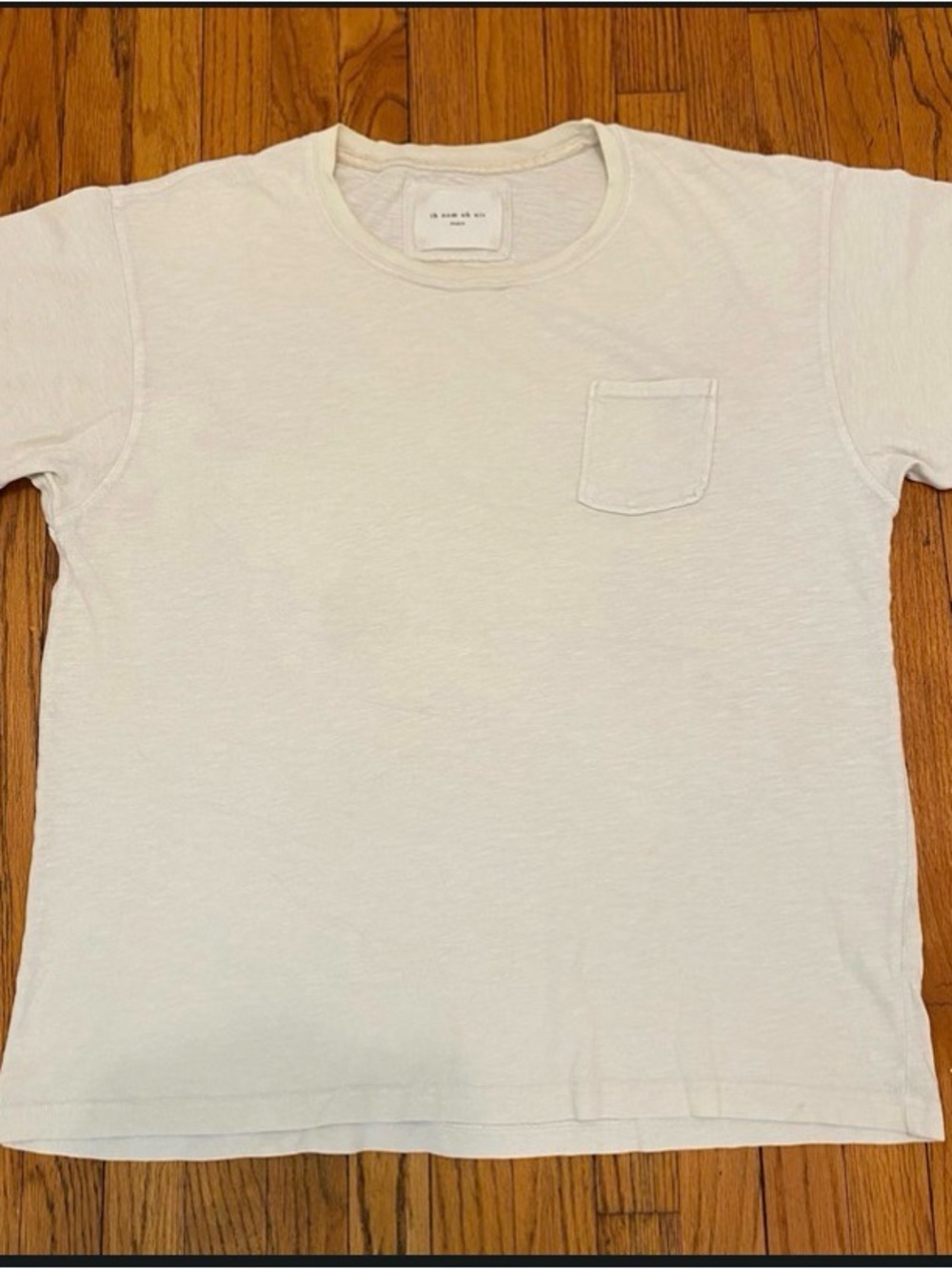 Ih Nom Uh Nit Paris Luxury Heavyweight Distressed T-Shirt - White - XL/XXL $275
